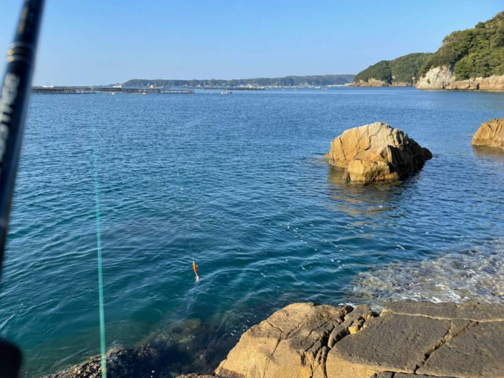 和歌山串本のリゾート大島にて釣りキャンプ（2）根魚ゲット！